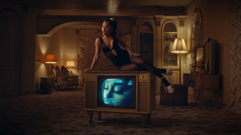 Still from Ariana Grande - 34+35 Remix (feat. Megan Thee Stallion & Doja Cat)